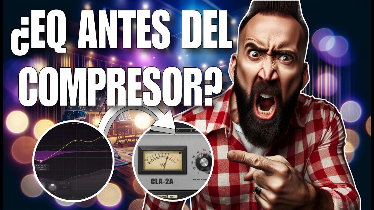 COMPRESI&Oacute;N despu&eacute;s de la EQ an&aacute;lisis de lo que ocurre MEZCLA MASTERING
