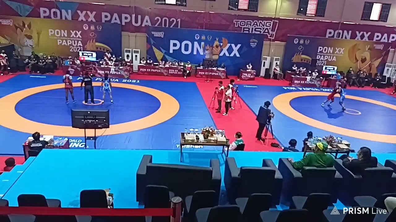 Lanjutan Cabor GULAT No 57, 62 & 68  Kg Putri PON XX PAPUA