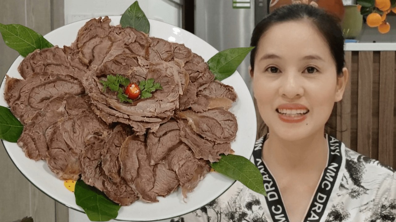 Bắp Bò Hấp Bia Sả Thơm Lừng Cả Bếp - Thịt Mềm, Ngọt Và Giòn Ai Ăn Cũng Mê