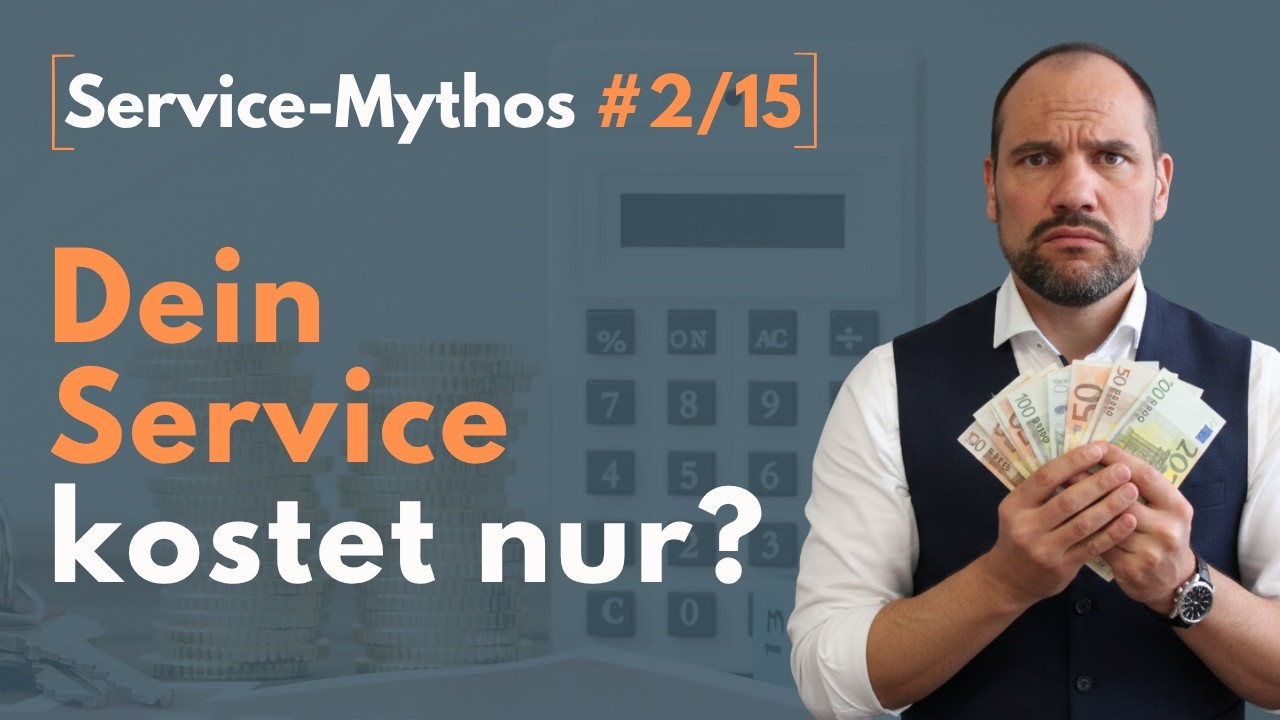 Service ist keine Kostenstelle! | So machst du ihn zum Profitcenter – Fakten-Check 2/15