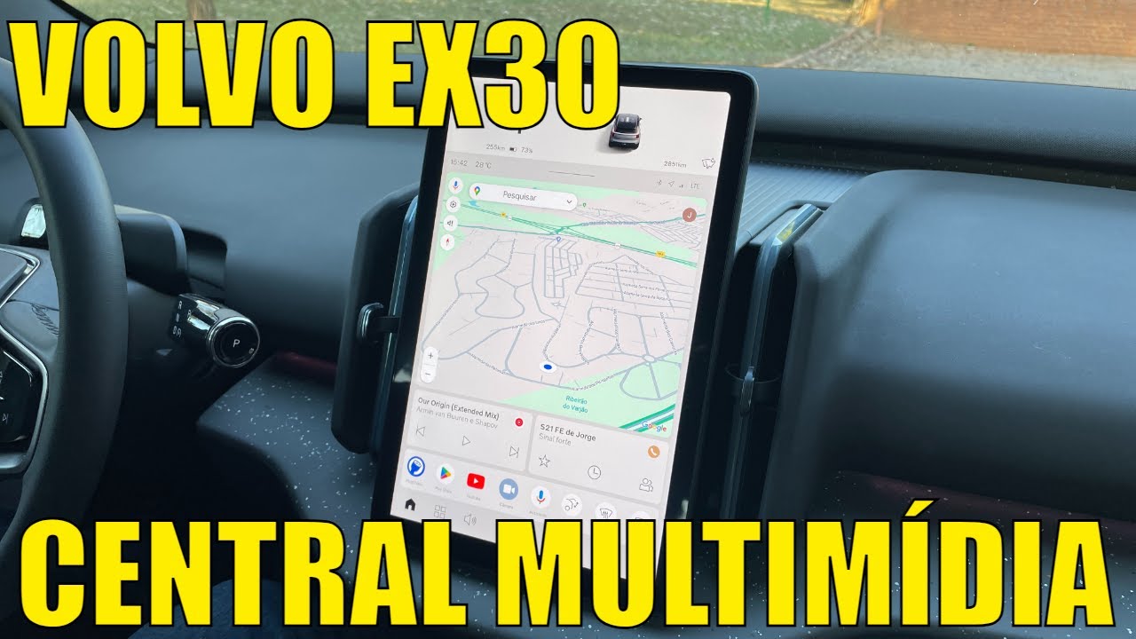Volvo EX30 - Central multimídia em detalhes