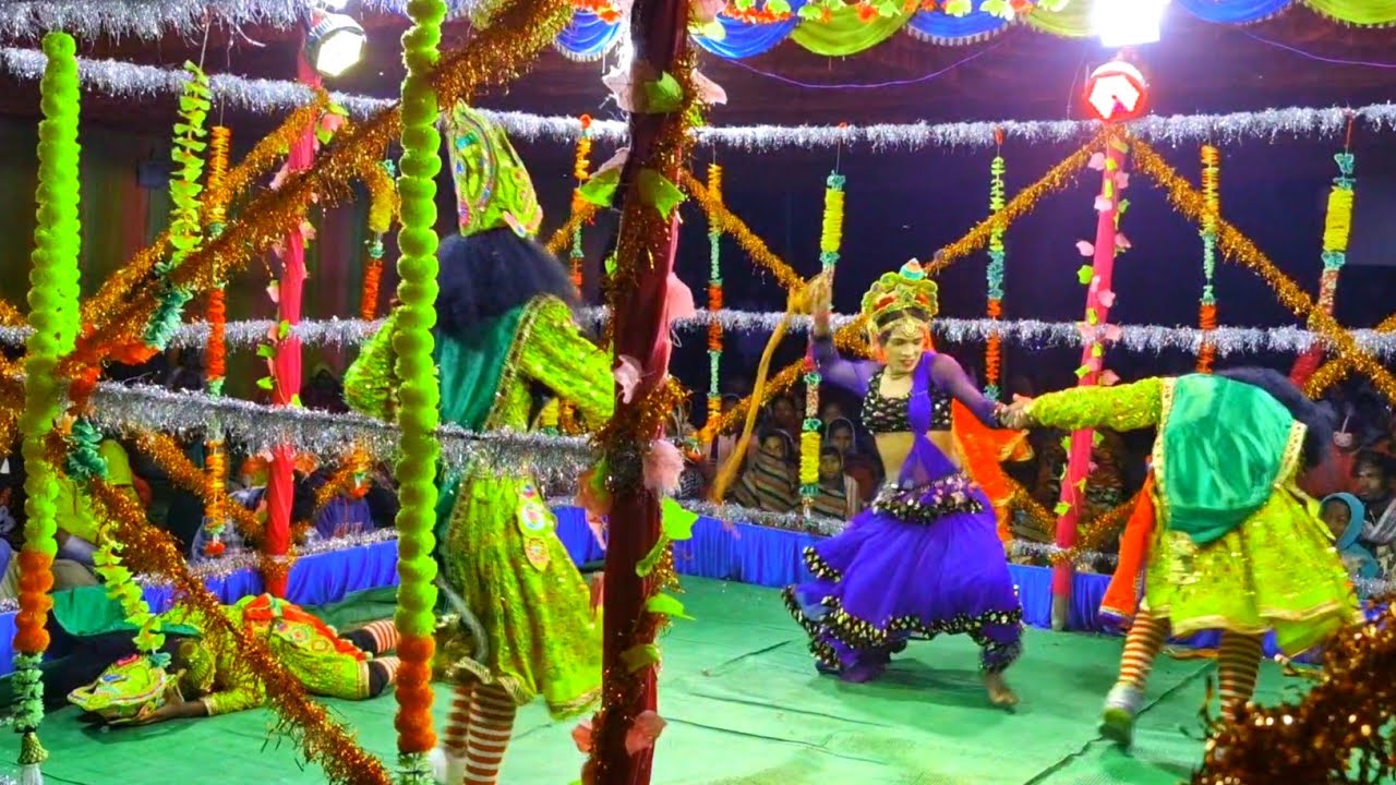 Mahuaadih ka natak video/ premkumar yadav ke natak