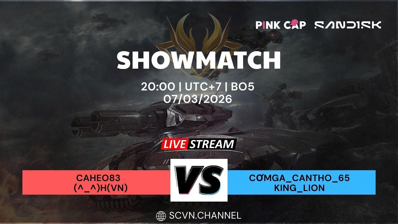 [Live] Showmatch khởi động trước thềm SCVN Fastest Map Series B