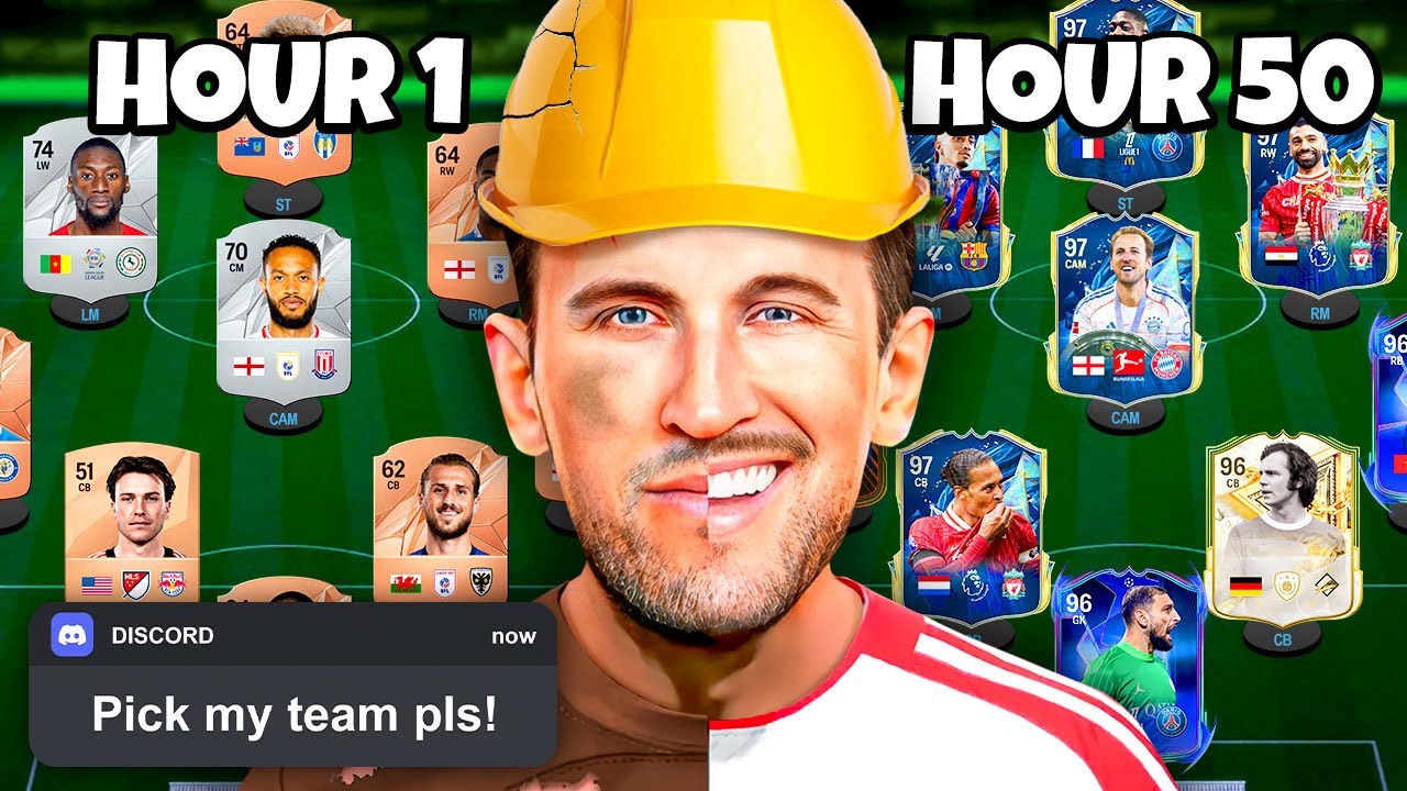 I Spent 50 Hours Upgrading a Subscriber`s Team in FIFA