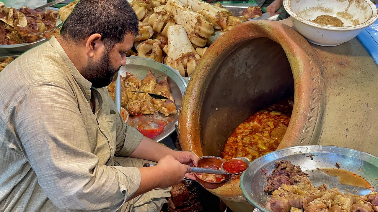 Sheikh Siri Paya - Peshawari Qalla | Heads & legs Fry | Peshawari Nashta | Peshawari Siri Paya