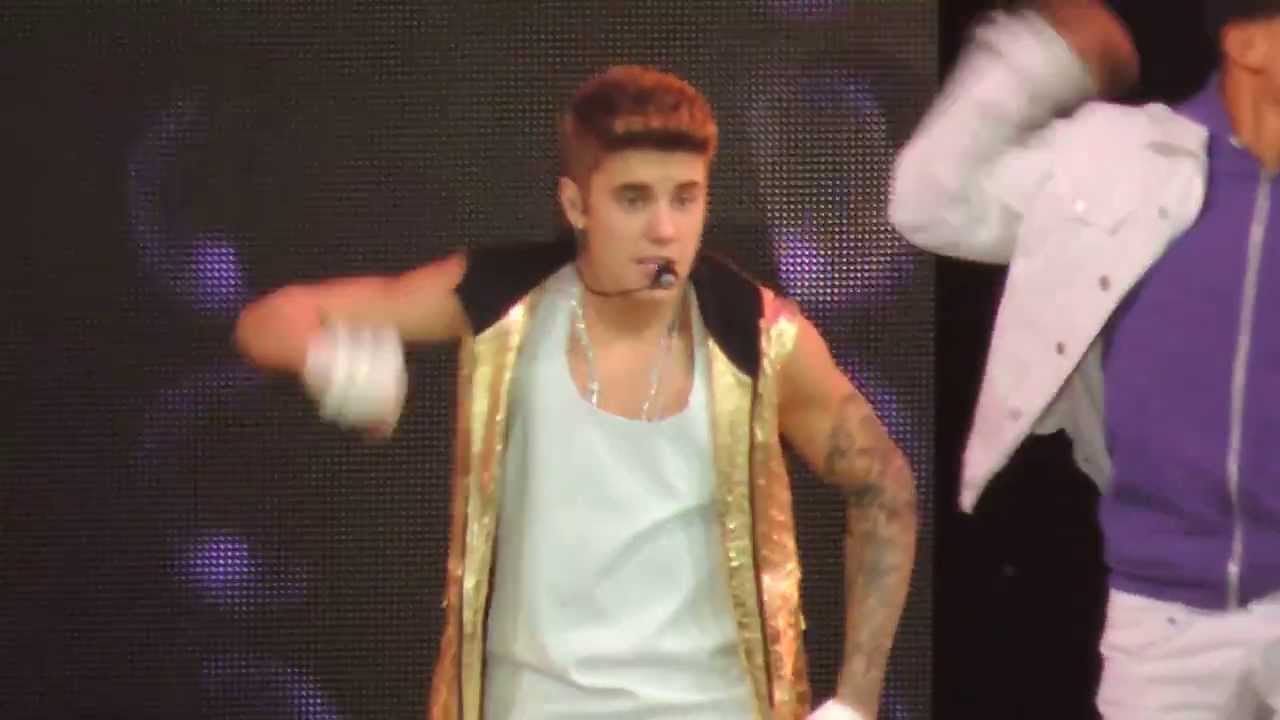 One Time/ Eenie Meenie/ Somebody To Love- Justin Bieber Believe Tour 8/3/13