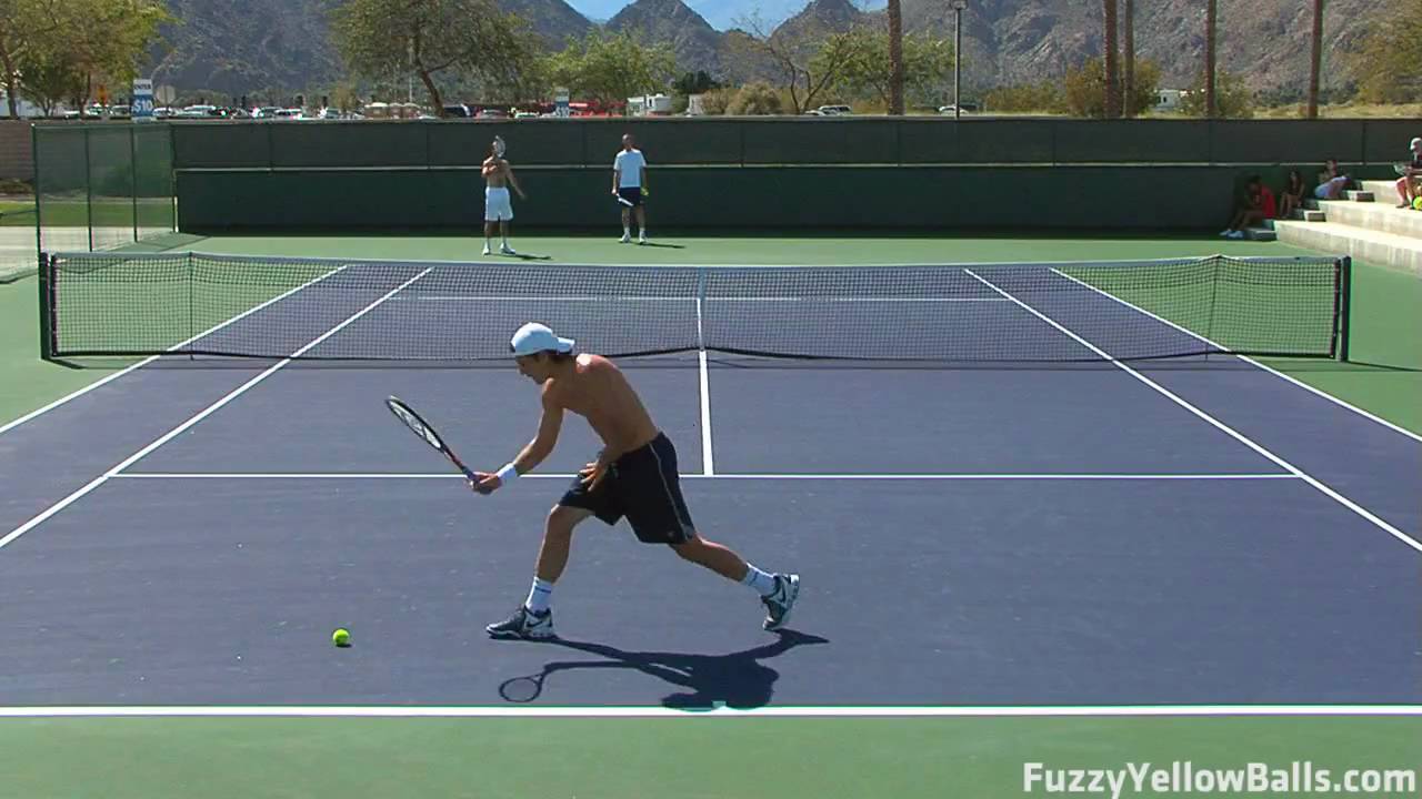 Tommy Haas hitting in High Definition