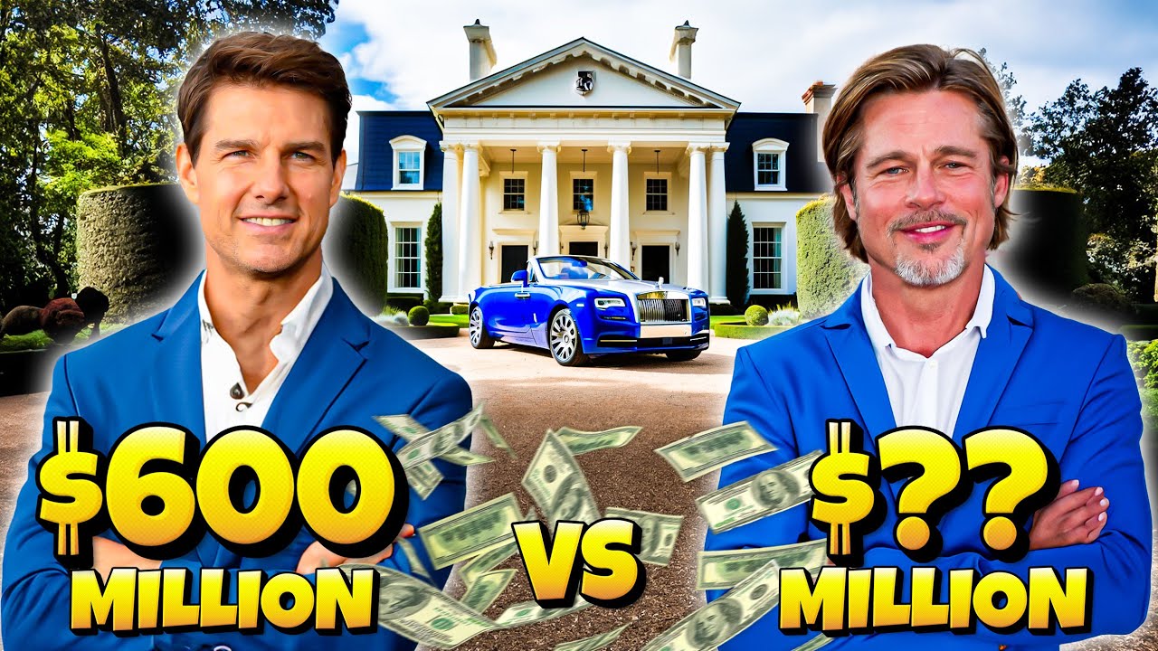 Tom Cruise vs Brad Pitt - LIFESTYLE BATTLE