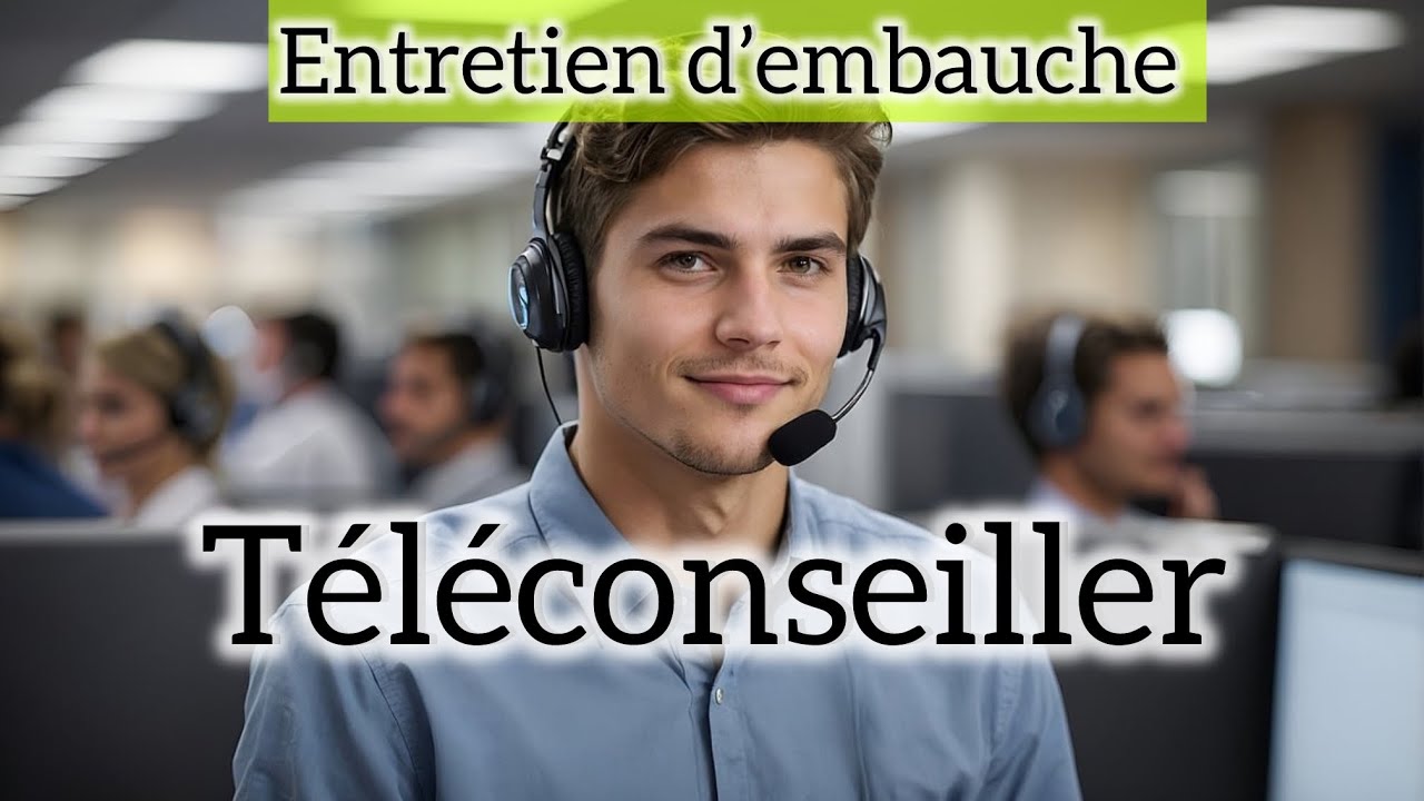 Simulation d'entretien d'embauche : téléconseiller / Agent de centre d'appel