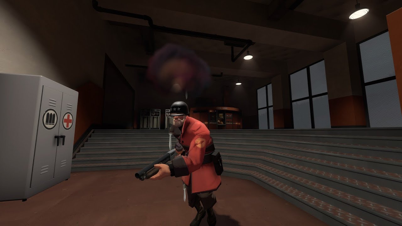 TF2 Unusual Knifestorm Armored Authority