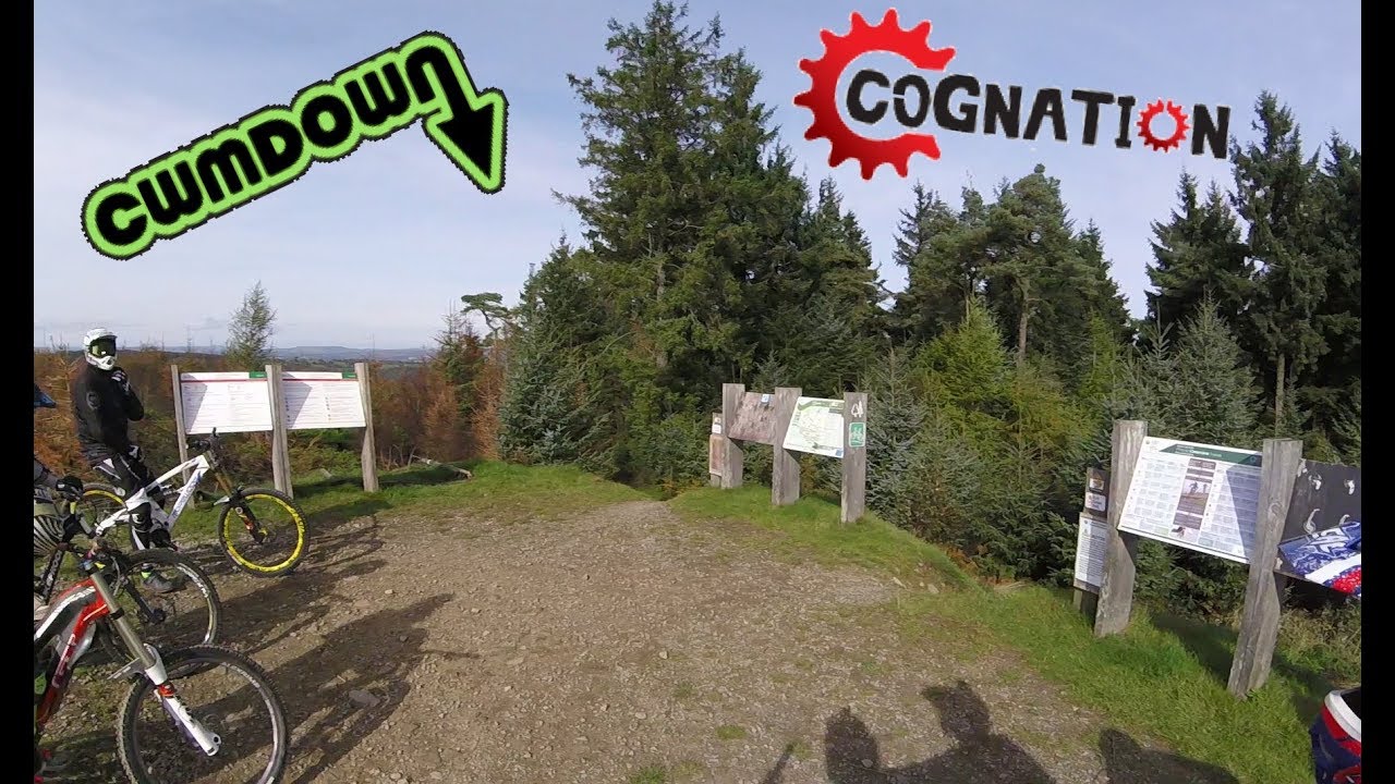 Cwmcarn Downhill Y Mynydd - ALL FULL Runs - Downhill Day - 7 Oct 18