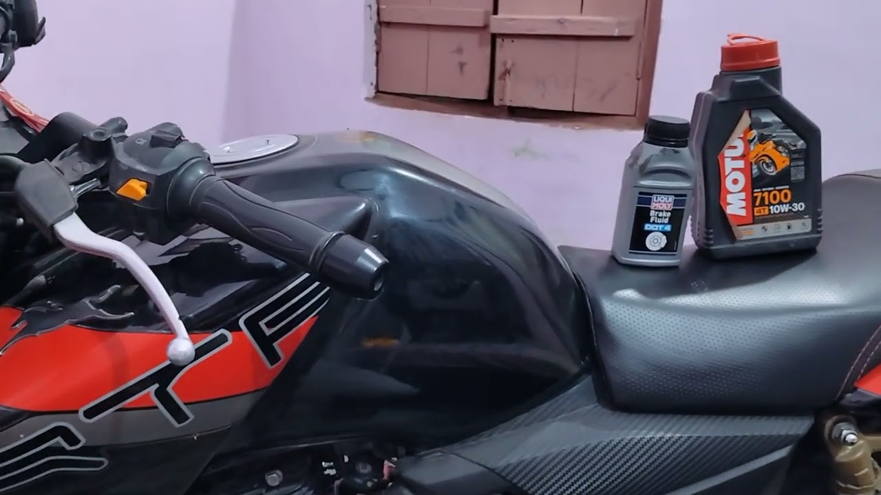 APACHE RTR 180 Engine oil UPGRADE  