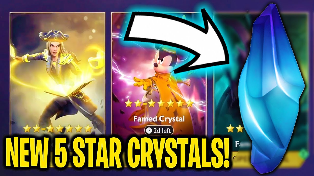 NEW 5 STAR CRYSTAL OPENING! - Disney Mirrorverse