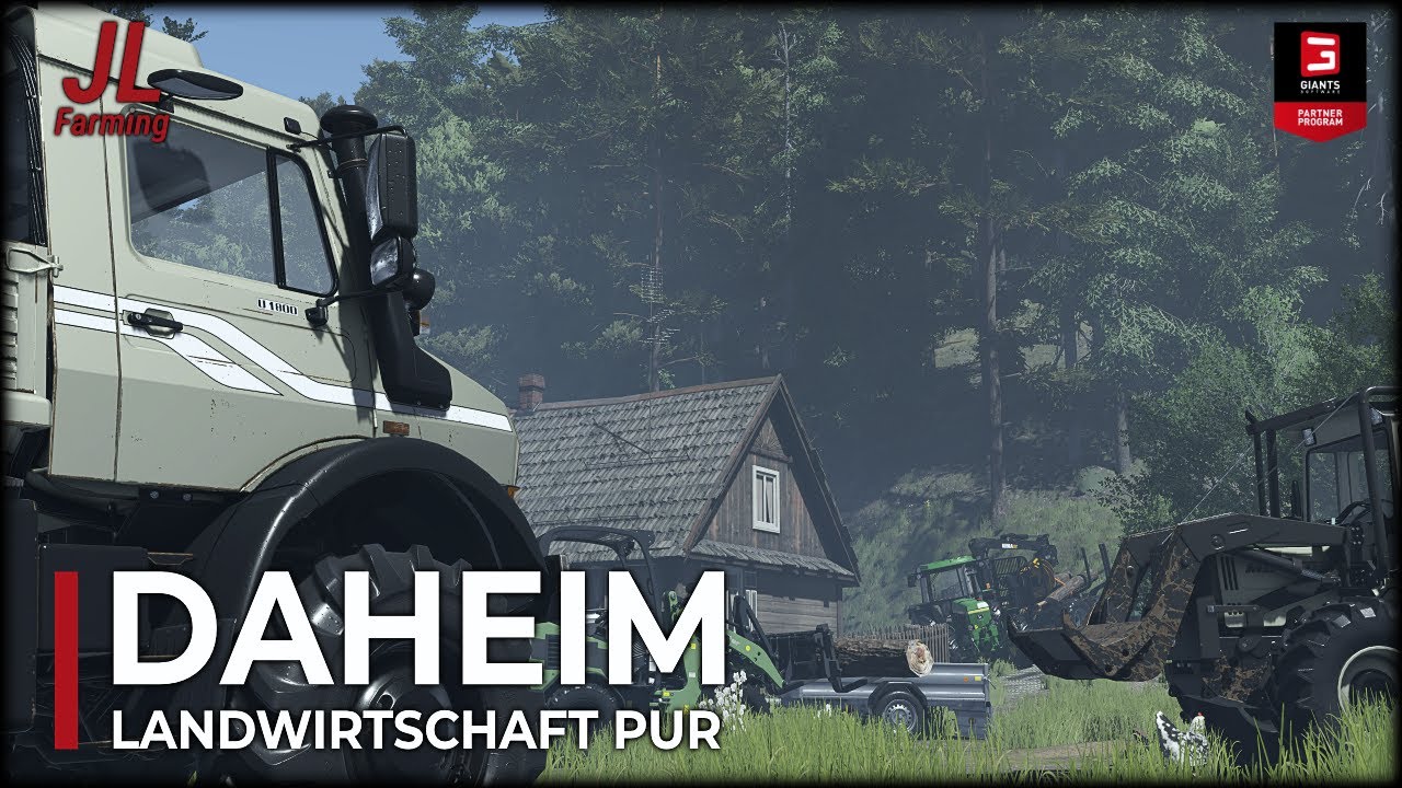 LS25🌲DAHEIM in der PFALZ #35🌪️ Unwetter in der Pfalz! Mit dem MB TRAC bei STURM & HAGEL I FS25