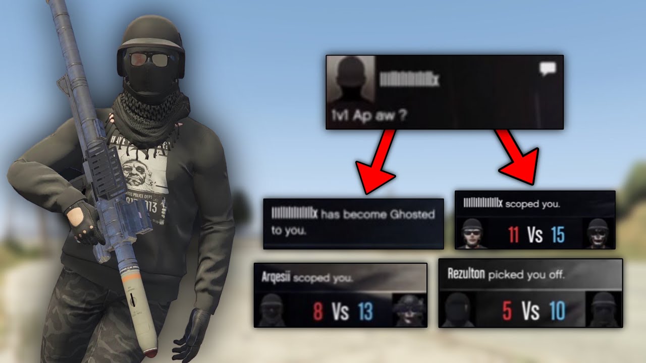 These Tryhards Tried Challenging Me In A 1v1 And This Was The Outcome On GTA 5 ONLINE