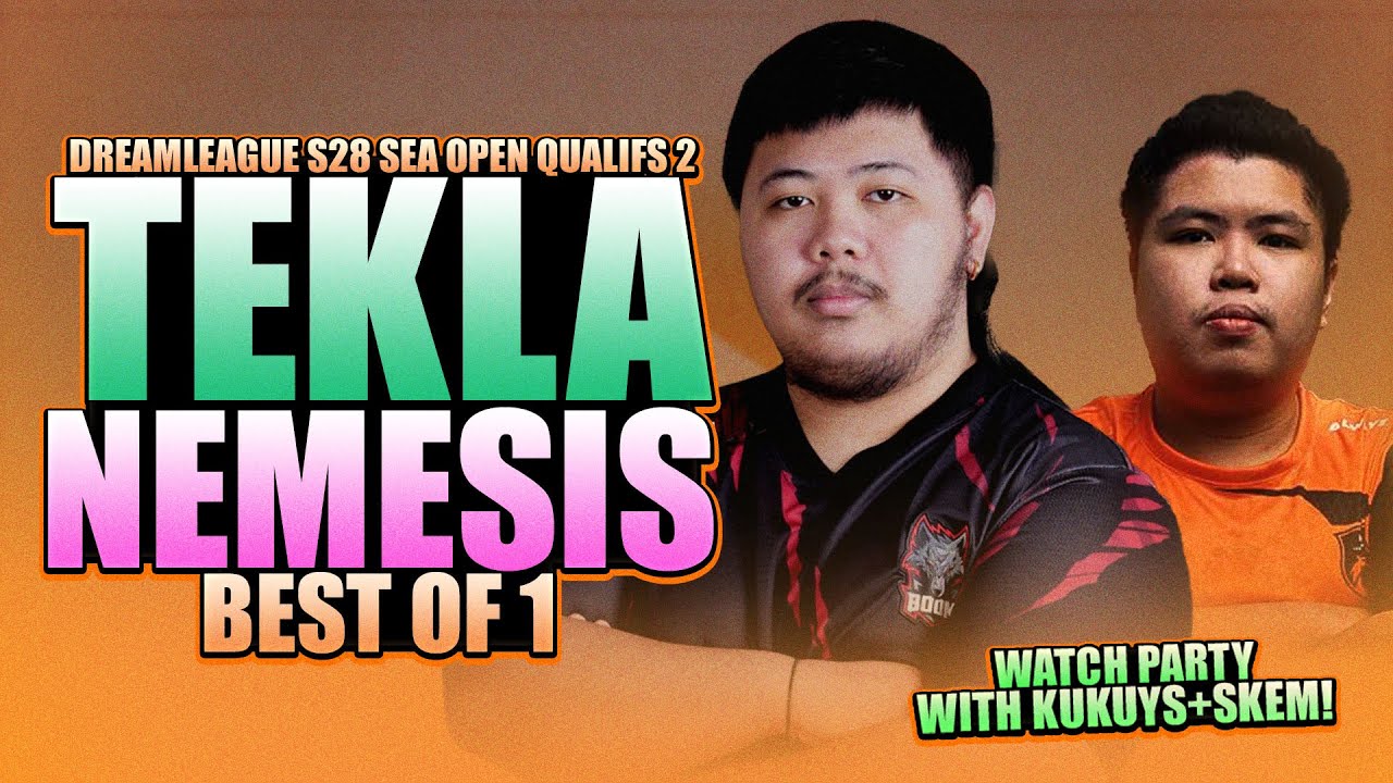 TEKLA VS NEMESIS - WATCH PARTY WITH KUKUYS + SKEM - DREAMLEAGUE S28 SEA Open Qualifs