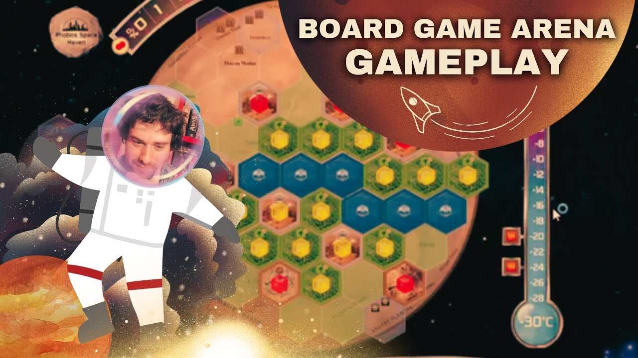 BGA Gameplay | Terraforming Mars in beta!