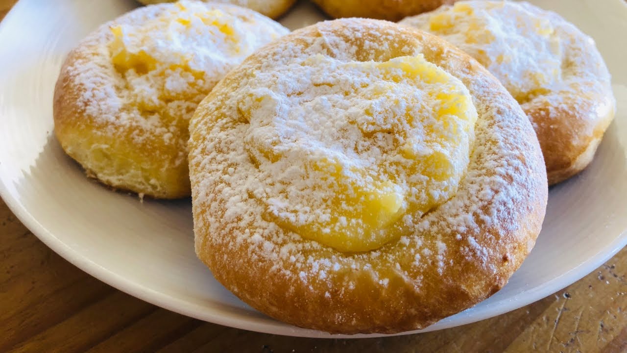 MARGARITAS, FACTURAS de crema pastelera igual que en la panadería | Vane Fernández