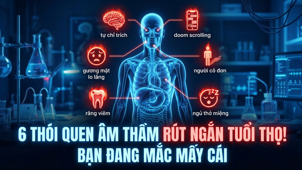 6 Thói Quen Nhỏ Đang Âm Thầm Rút Ngắn Tuổi Thọ Của Bạn