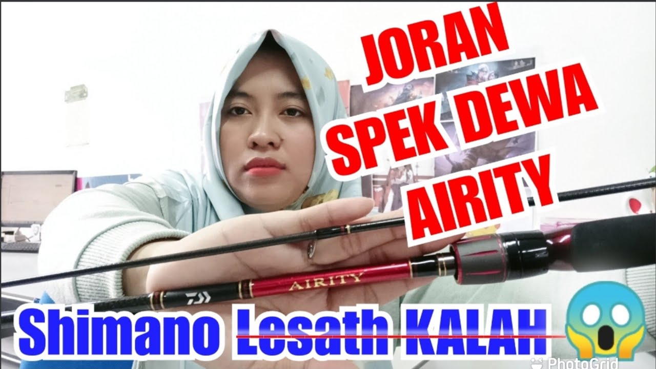 REVIEW JORAN DAIWA AIRITY G602MS || UNBOXING JORAN TERGG #daiwa #joran #airity