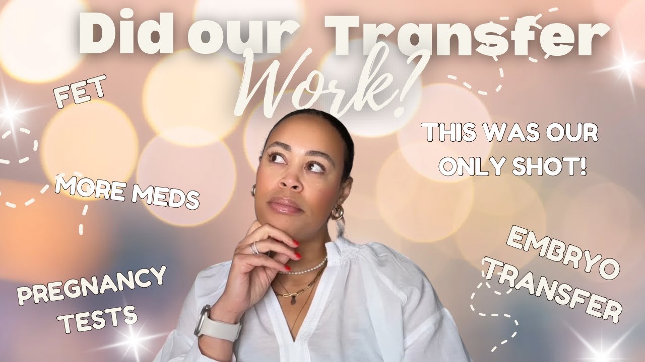 DID OUR IVF TRANSFER WORK? | FET | IVF JOURNEY IN MY 30's