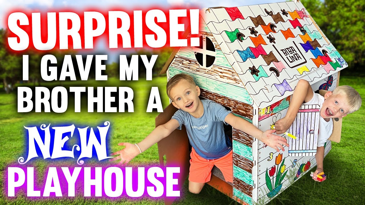 Built a Brand-New DIY Playhouse!!