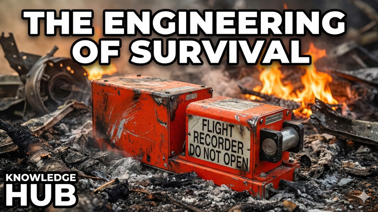 How Black Boxes Survive Anything: The Engineering of Flight Recorders