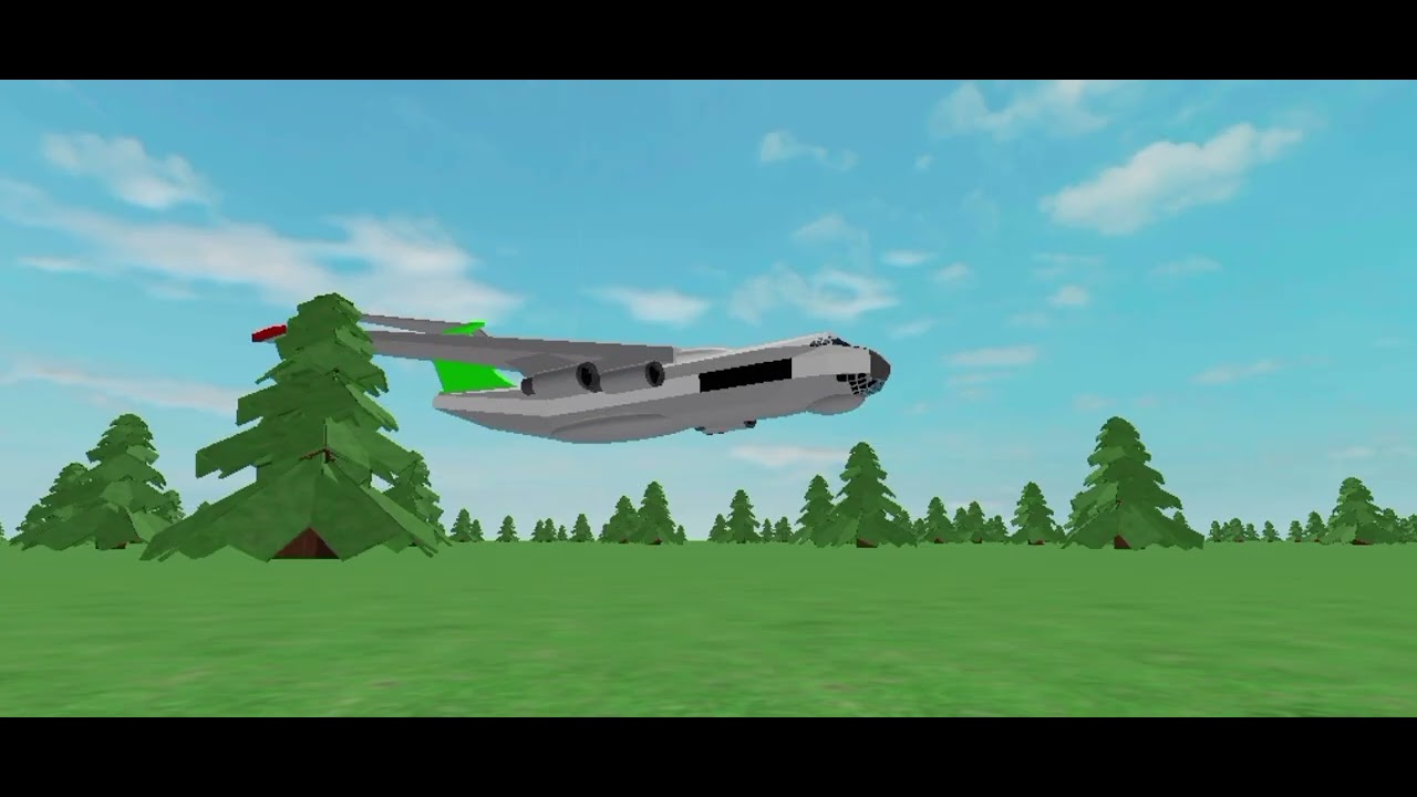 Green Airlines Cargo 3008 - Crash Animation
