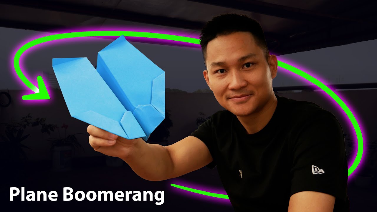 Paper airplane boomerang, How to make paper airplanes can fly return
