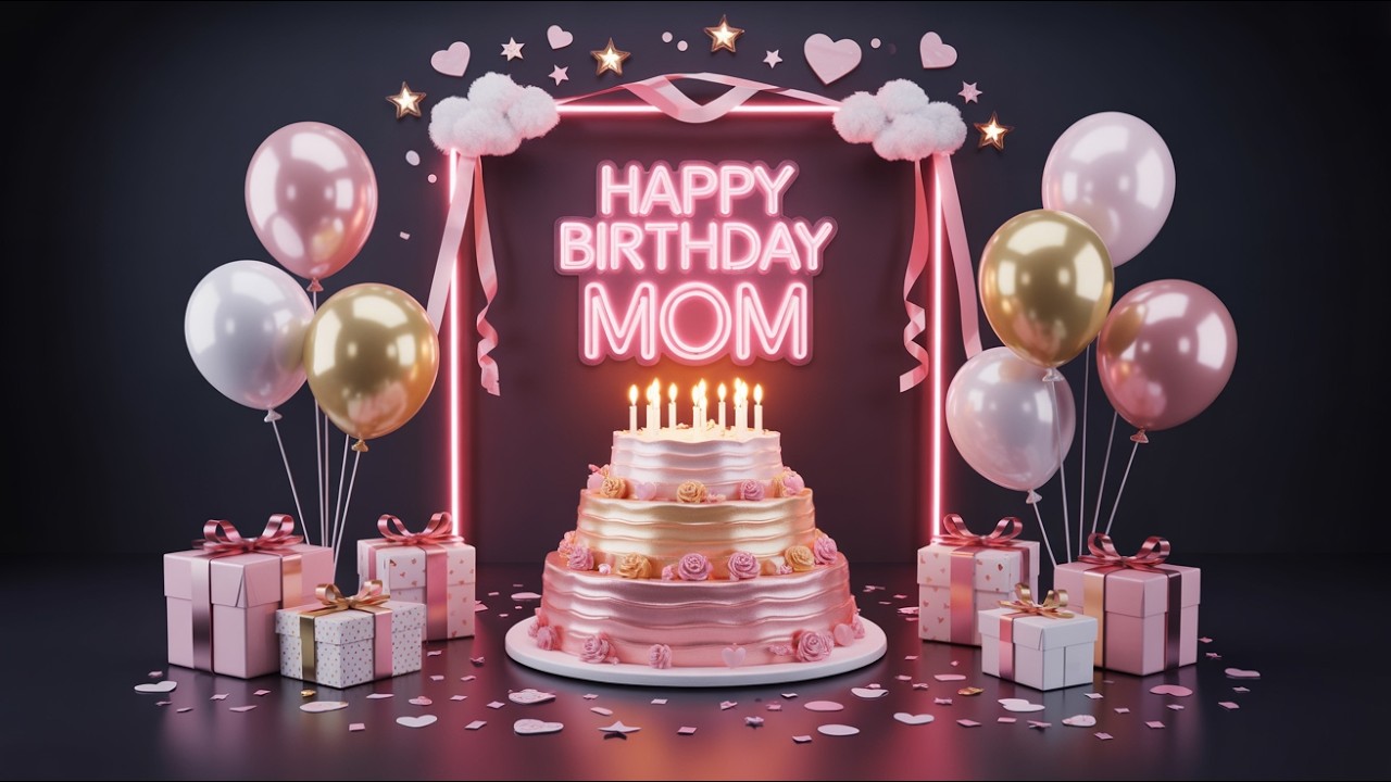 Happy Birthday MOM- Happy Birthday #happybirthday #birthday  #birthdaysongs #mom