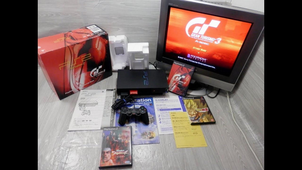 Playstation 2 FAT Gran Turismo 3 Bundle