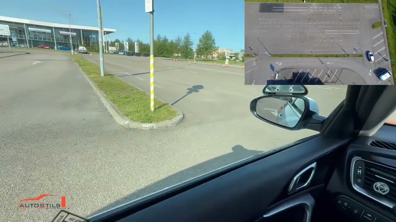 CSDD figūra “kases aparāts”(intervāla kontrolēšana ,piebraucot pie šķēršļa)
