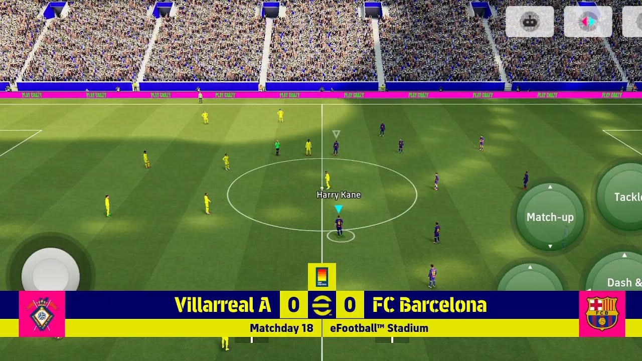 My league match against Villarreal/eFootball 2026 
