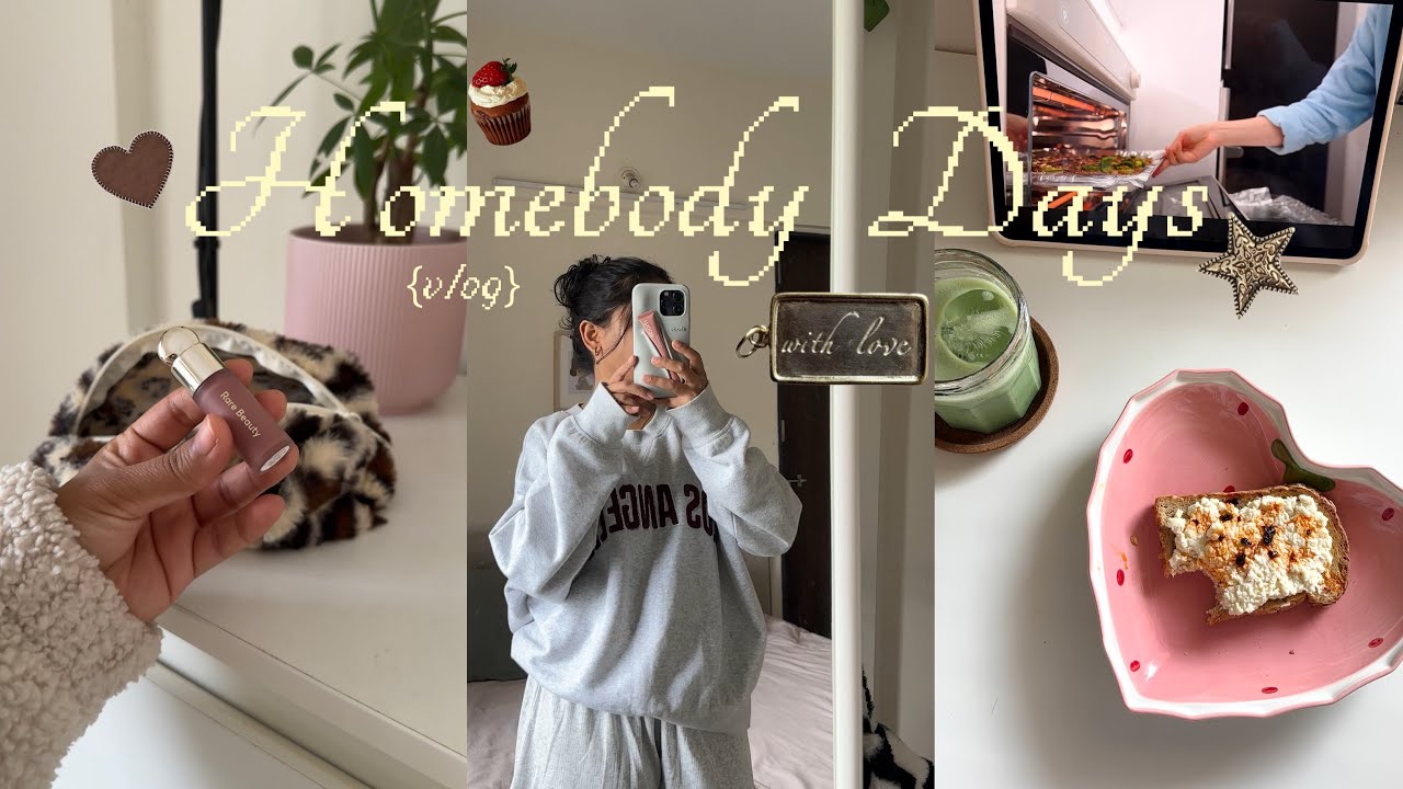 Spending my days as a homebody | breakfast, matcha, grwm & makeup haul 🍧🫧🍵