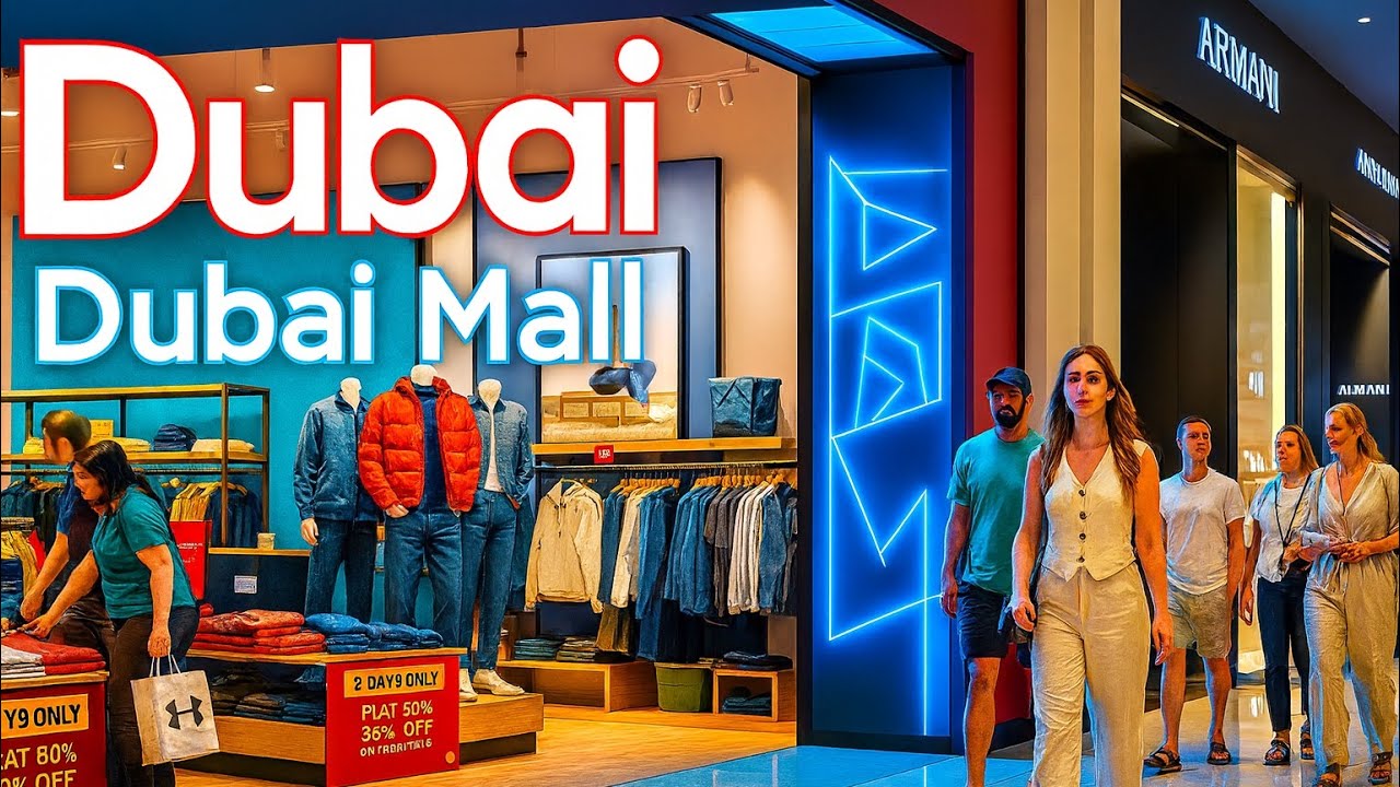 Dubai 4K🇦🇪 Inside Dubai Mall, Ultimate Shopping Experience