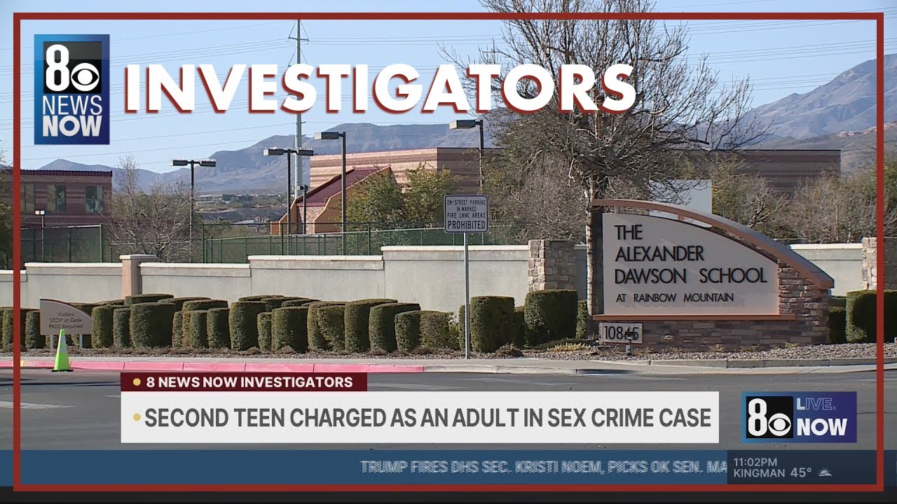 2nd Las Vegas teen charged as adult after alleged 'gang rape' by 8th graders