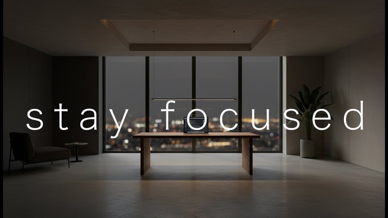 Stay Focused · Calm Hyperfocus Mix for Deep Work