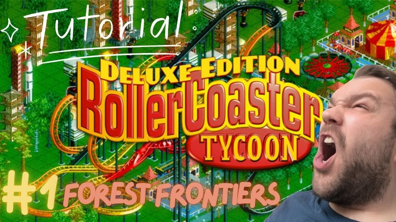 NEJLEP&Scaron;&Iacute; RETRO HRA - Roller Coaster Tycoon 💁&zwj;♂️ | #1 Forest Frontiers