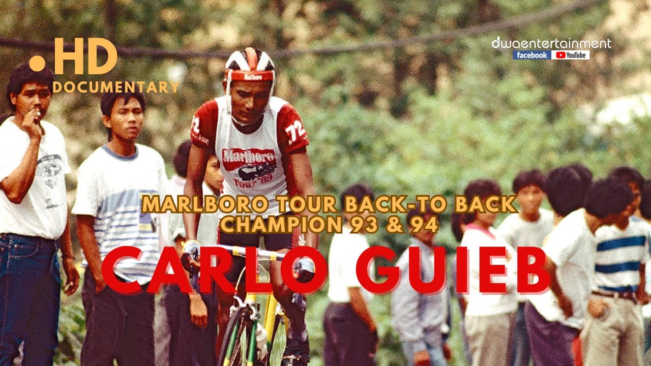 CARLO GUIEB | Ang kampeon ng Marlboro Tour 93 & 94