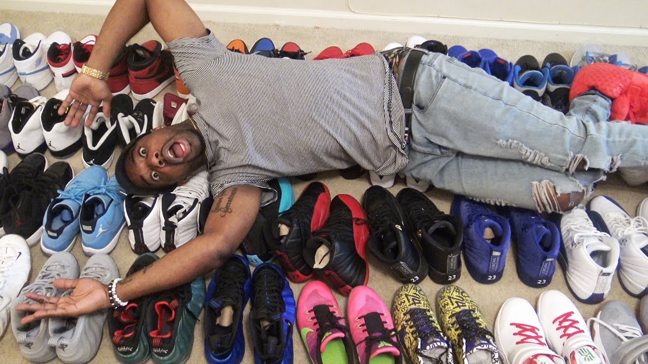 MY ENTIRE UPDATED SNEAKER COLLECTION! 70+ SHOES! HEAT! JORDANS LEBRONS!