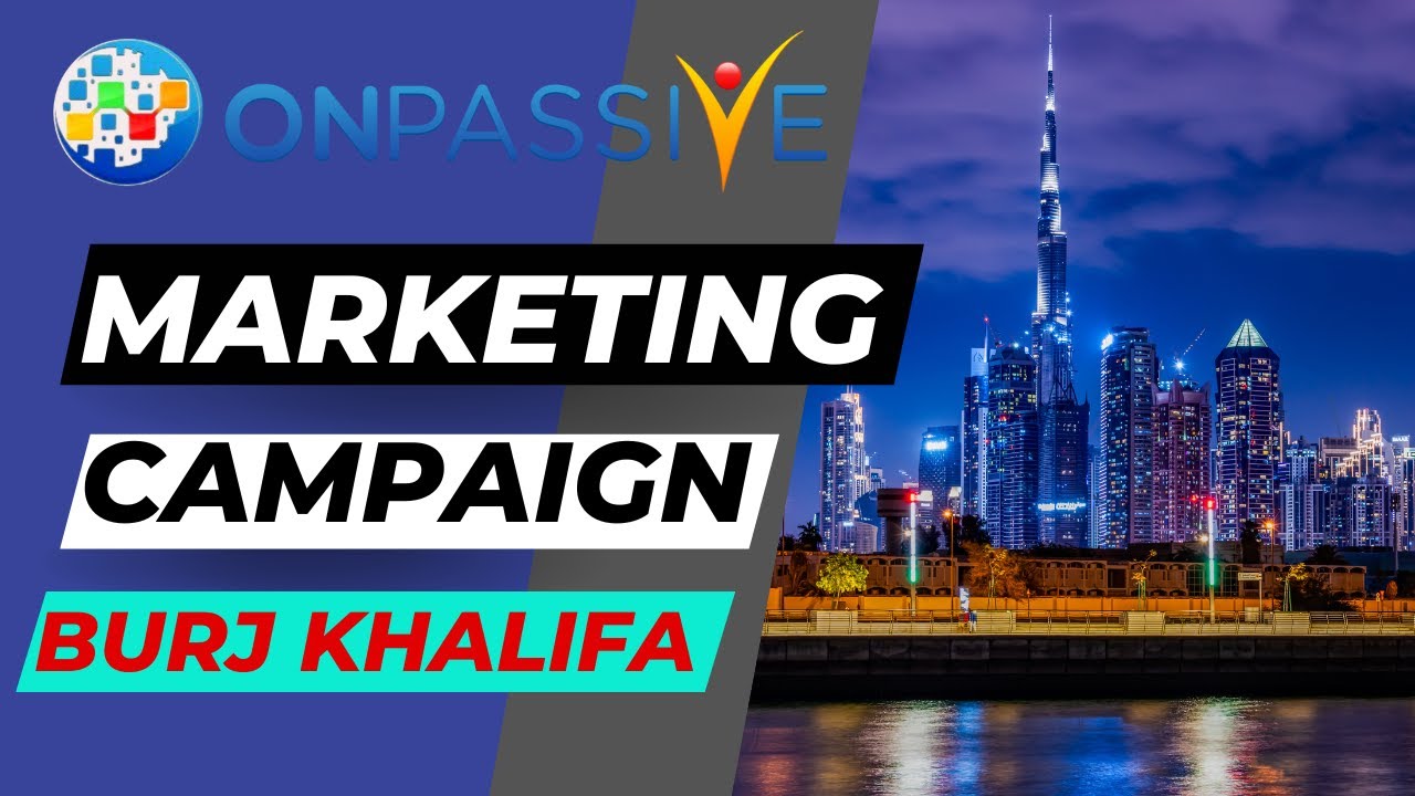 #ONPASSIVE Marketing Campaign Dubai Mall #Products #OFounders #DigitalEnforce