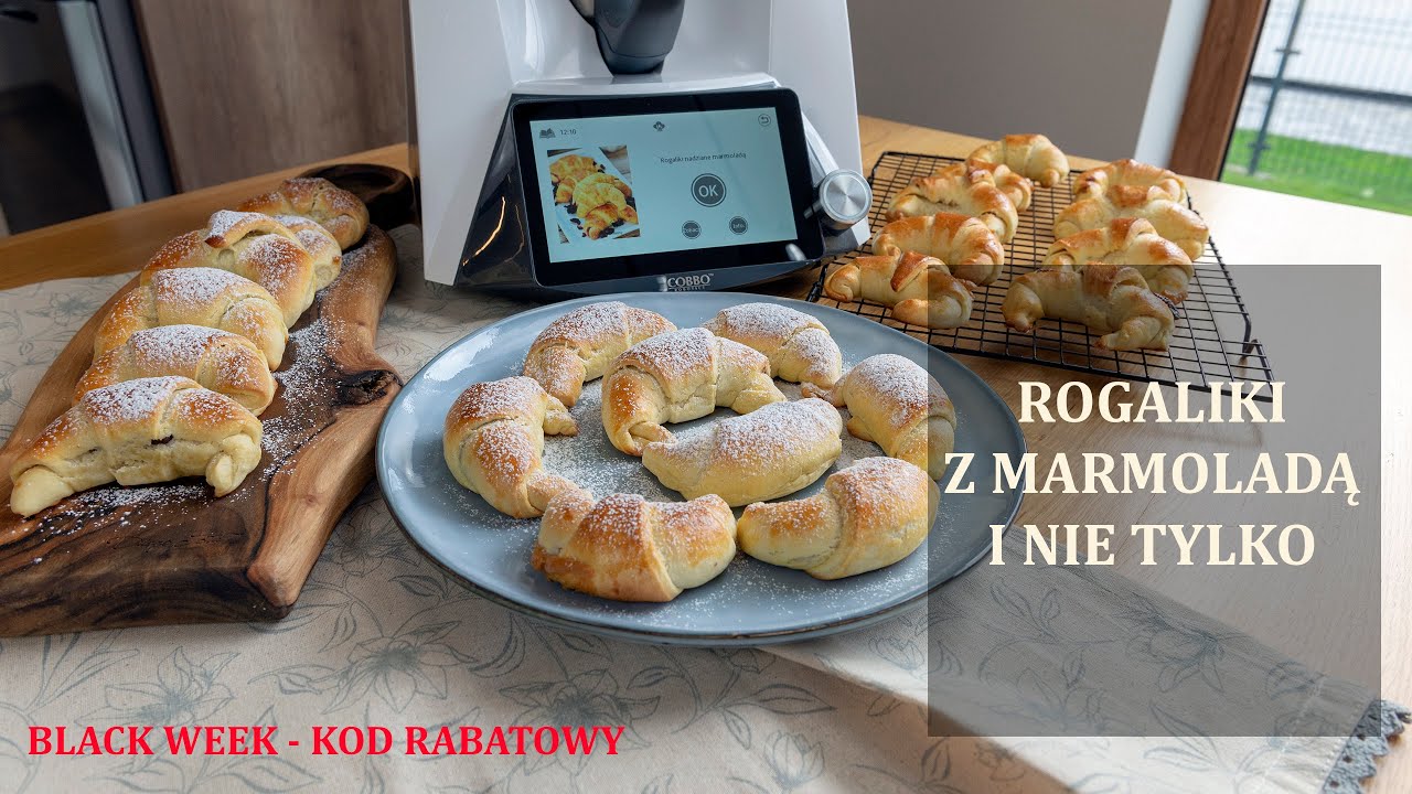 Rogaliki z marmoladą - robot kuchenny Cobbo 7