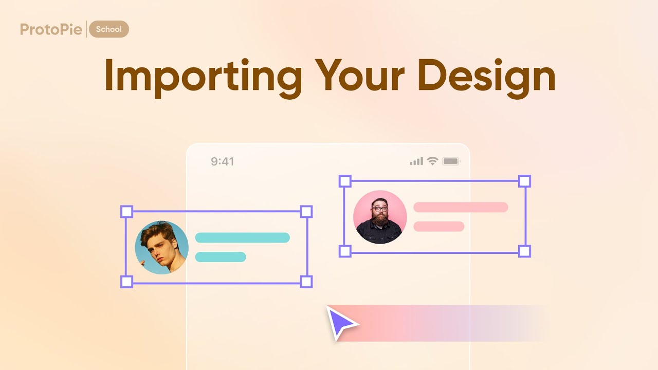 ProtoPie School: How to Import Your Design into ProtoPie | ProtoPie Tutorial