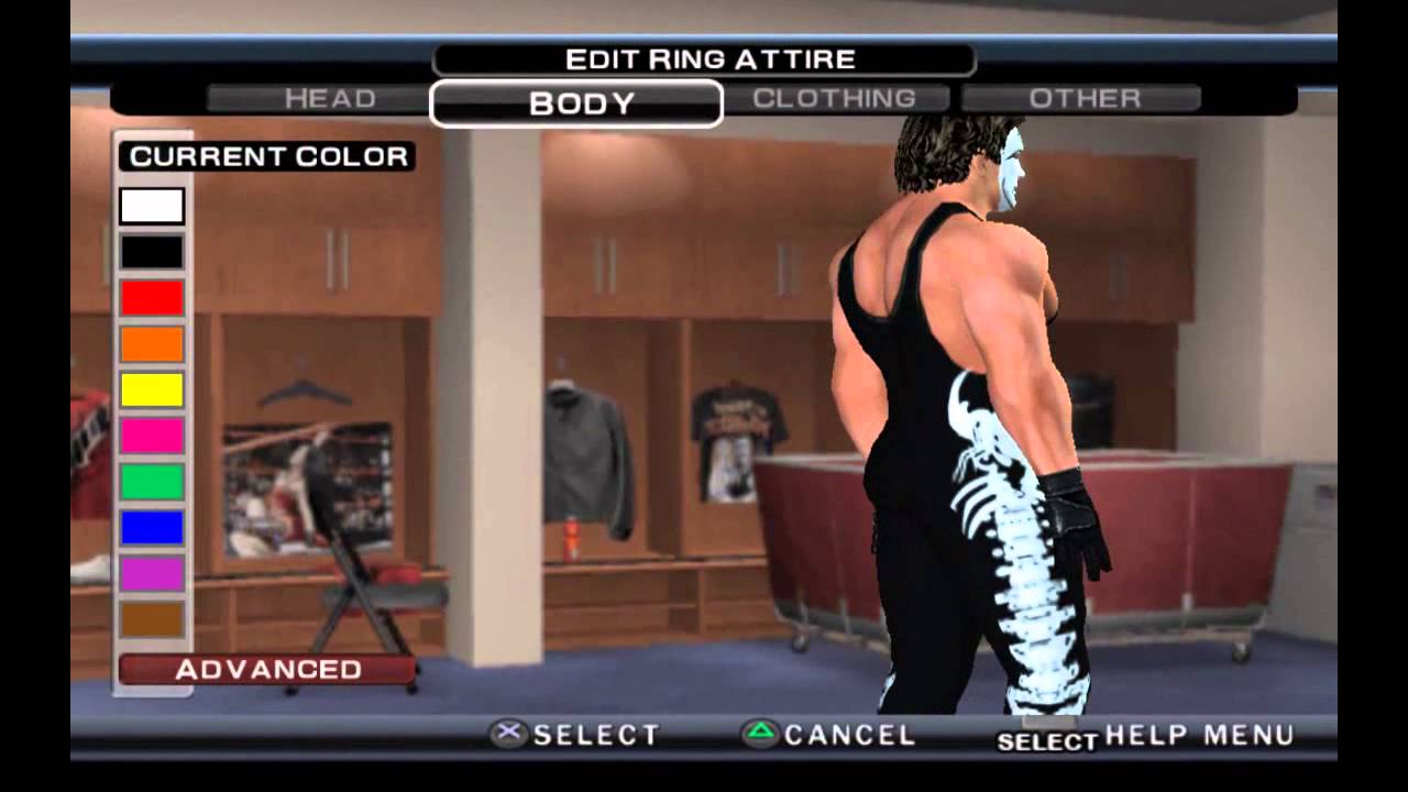 How to create Sting (Crow) in SvR 2011 PS2