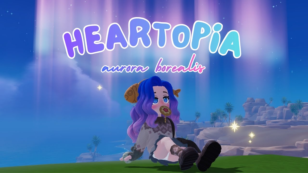 AURORA BOREALIS IN HEARTOPIA (WINTER UPDATE, Day 2 Egg Location)