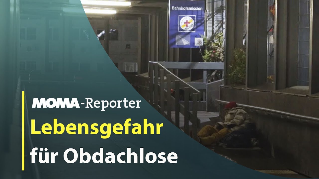 MOMA-Reporter: Obdachlos bei Eiseskälte I ARD Morgenmagazin