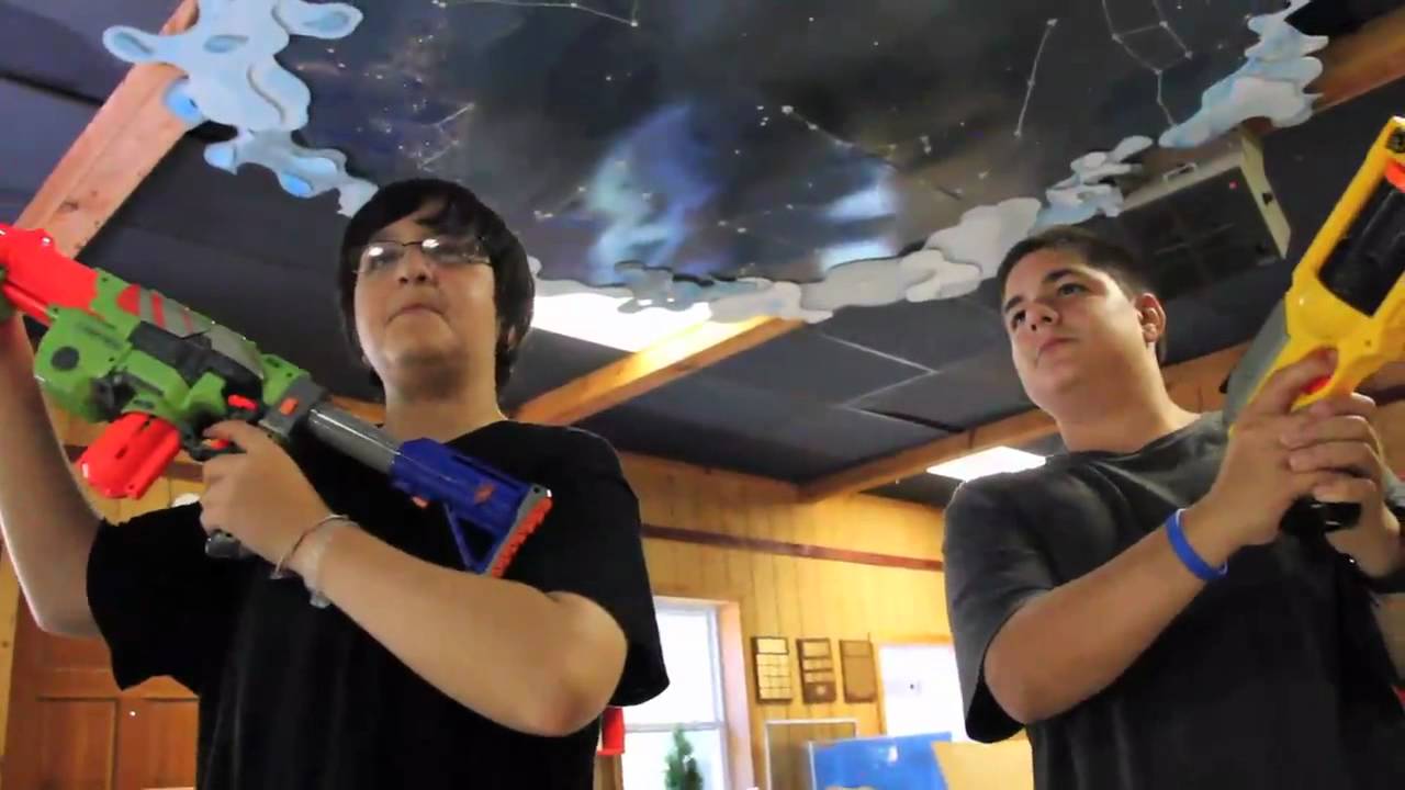 Nerf Gun Battle: Presidents and Assassins