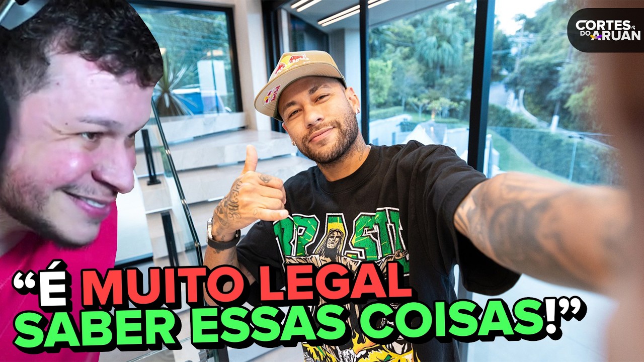 NEYMAR JR MOSTRANDO COMO &Eacute; O SEU DIA DE FOLGA! - Cortes do Aruan