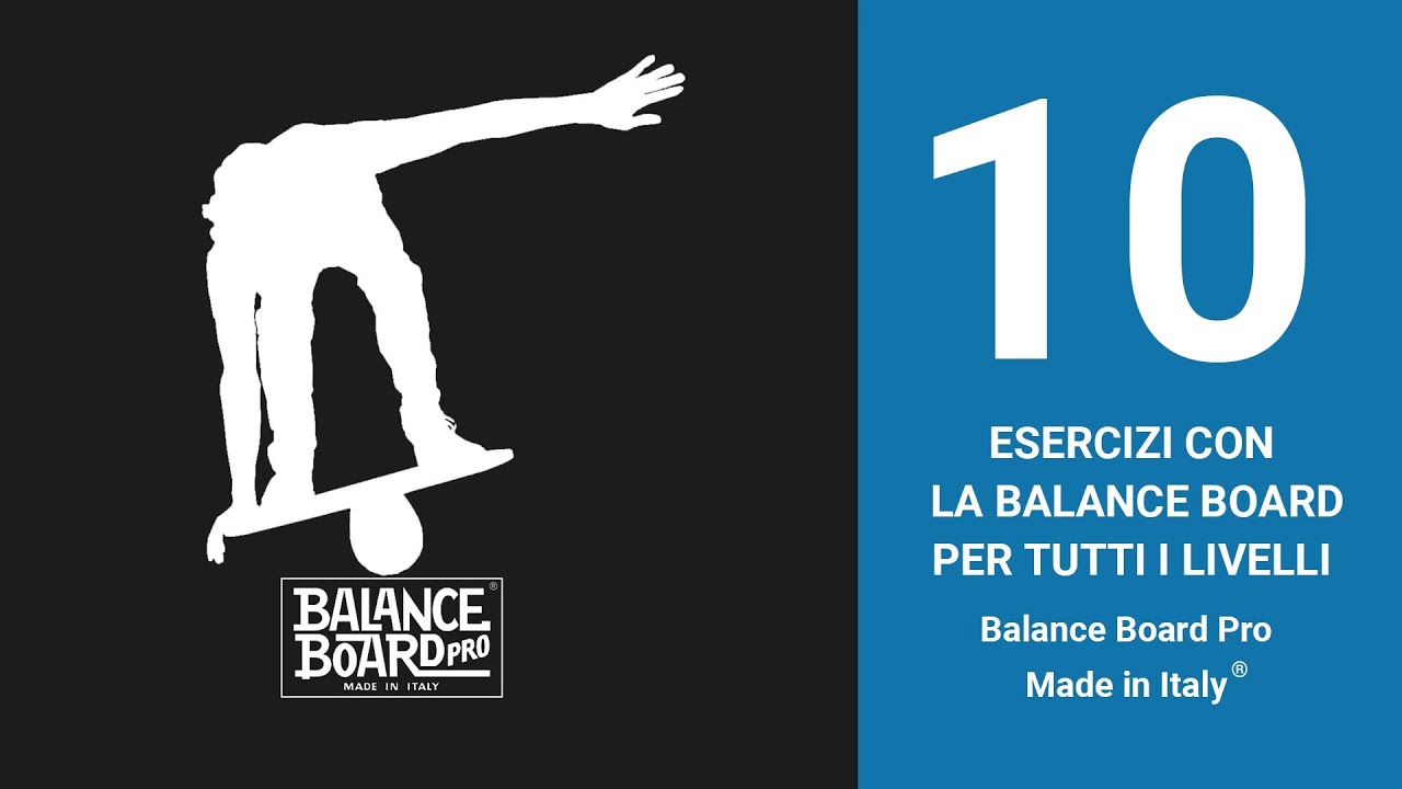 10 Esercizi con la balance board per tutti i livelli