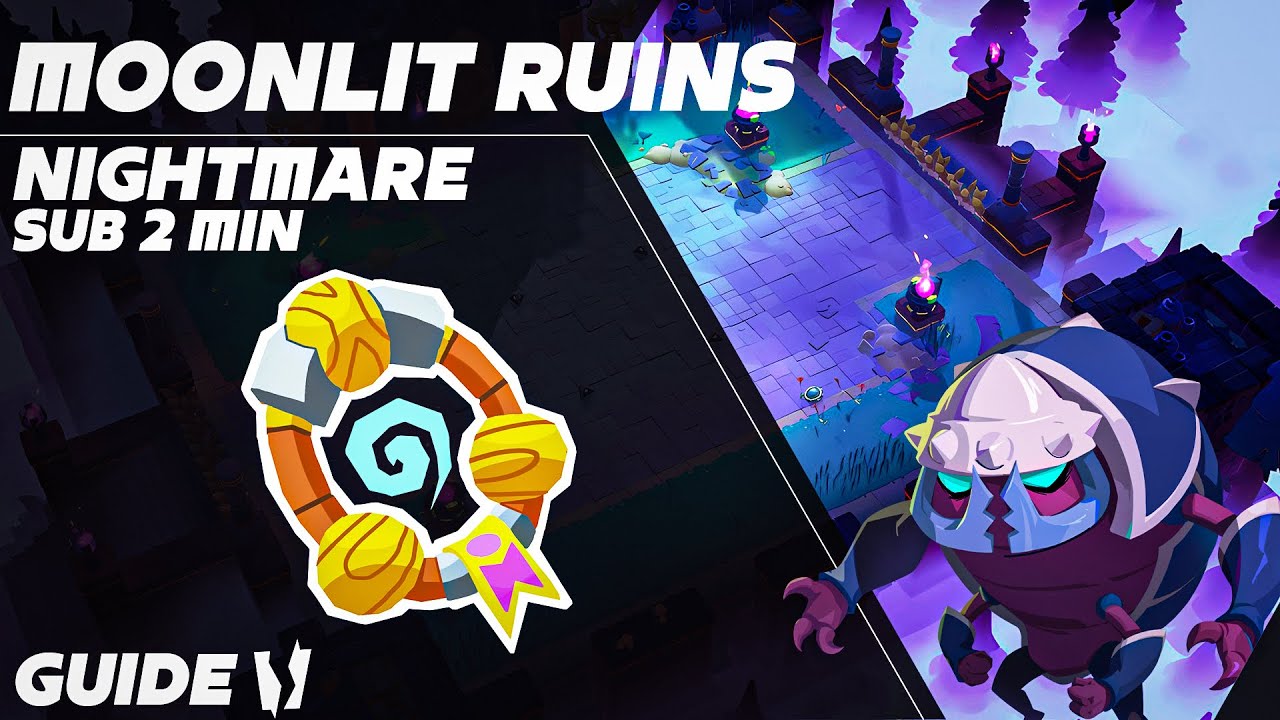 MOONLIT RUINS NIGHTMARE | UNDER 2 MINUTES | LEVEL 95+ | mo.co